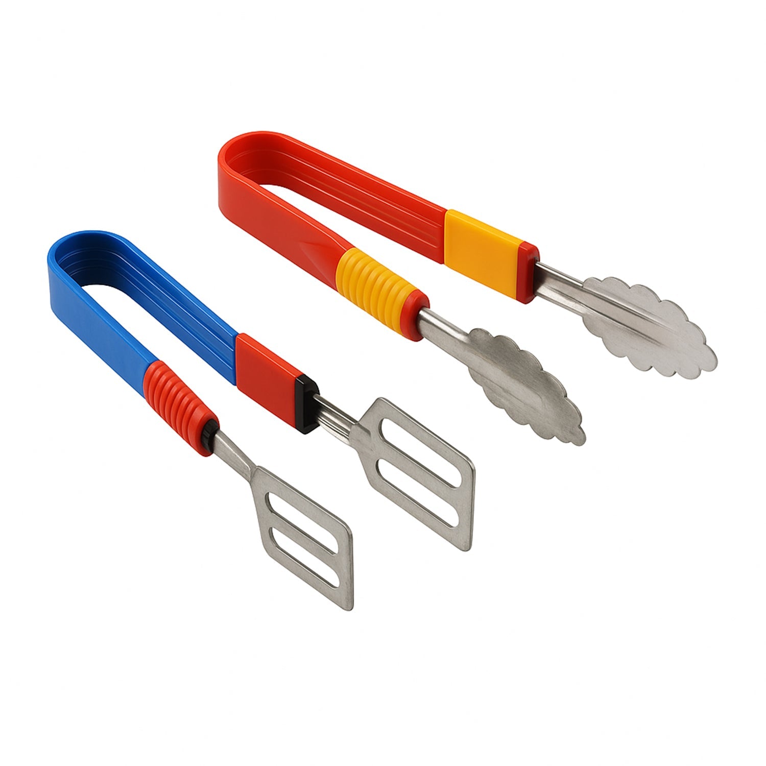 Stainless Steel Multipurpose Utility Tong / Serving Food Tongs / Tong for Kitchen and Bar / Frying, Clipping, Grilling Tong (2 Pcs Set) Stainless Steel Multipurpose Utility Tong / Serving Food Tongs / Tong for Kitchen and Bar / Frying, Clipping, Grilling Tong (2 Pcs Set)